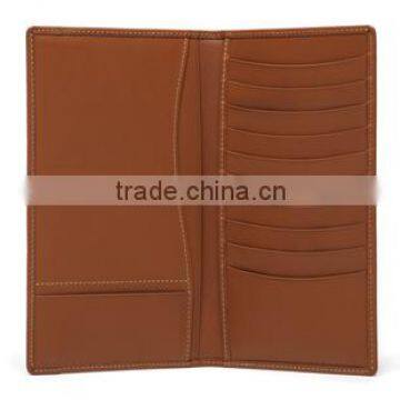 Italian leather slim passport holder leather travel passport case