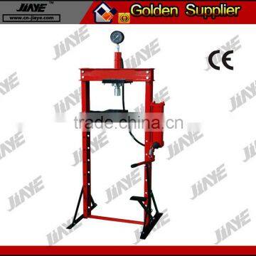 12TON.20TON.30TON Hydraulic shop press with Gauge(FOOT PUMP).shop press with Gauge For foot pump