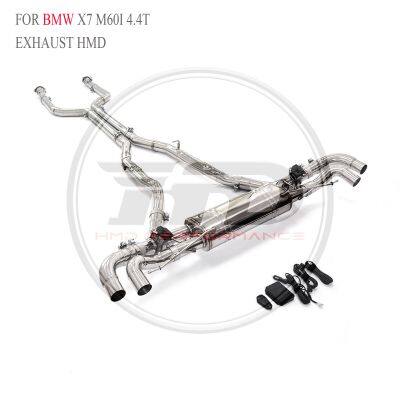 HMD Exhaust Catback для BMW X5 M60I/X5 X6 G05 G06/X5M X6M E70 E71/ X7 M50I G07/X7 M60i/Z4 E89 Автомобильные аксессуары WhatsApp+86 18946955156 photo-4