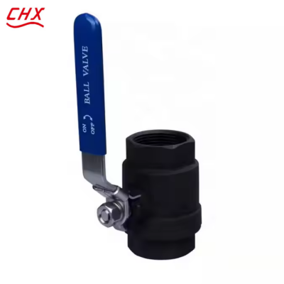 2-Piece Ball Valve 2in Full Port NPT Thread Carbon Steel WCB ANSI API 1000WOG Lock Handle Shut-Off Locking Type photo-6