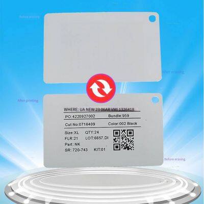 clothing production process card, production operation card, electronic work ticket