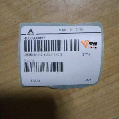 SDLG Original O-ring 4030000097 GB3452.1-23.62.65G for LG Wheel Loader With Good Price photo-2