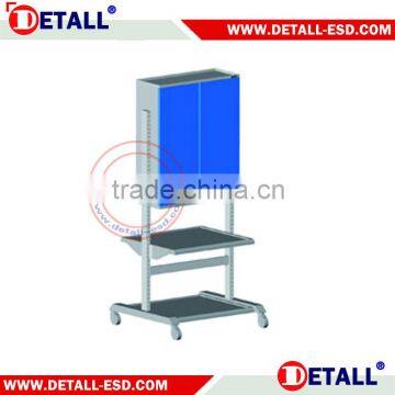 ESD modular trolley with tool cabinet