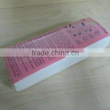 Professional Line Usage Depilatory Non-woven Waxing Paper Pack