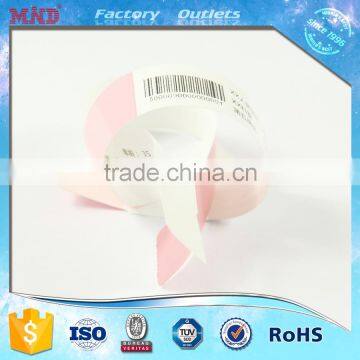 MDW156 Custom Soft Paper L Shape Barcode Hospital id Wristbands Quality Choice photo-5