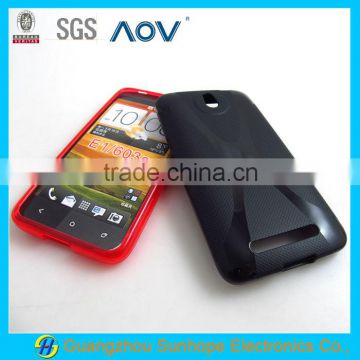 new materal manufactory tpu gel for htc E1 602E soft cover