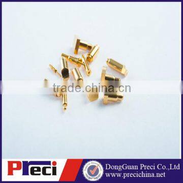 Spring loaded cnnector pogo pin