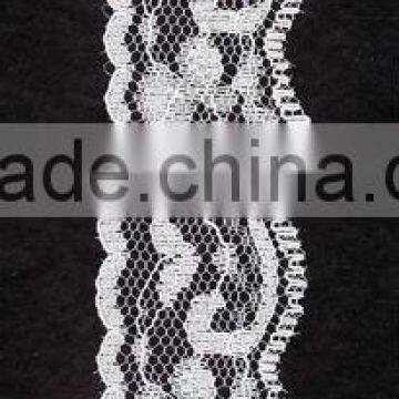 Top quality inelastic sexy lace trim nice design for fringe decoration