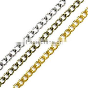 Fashion Metal 6mm purse frame chain