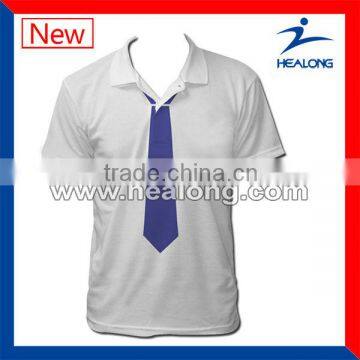 new wholesales sublimation printing polo t-shirt