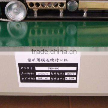 Tube Sealer FR-900I Sealing Bag Machine