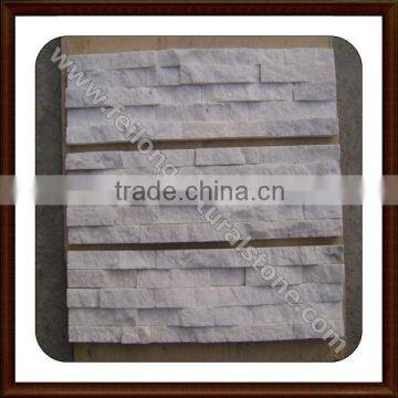 white quartzite decorative stone for walls