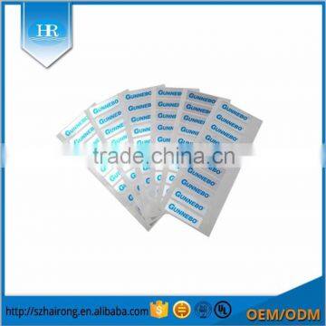 Accept Custom Order Matt Sliver Small Letter Sticker photo-3