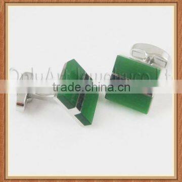 925 Sterling Sliver Cuff Custom Design Studs Gemstone Cufflinks photo-3