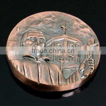 Hot Selling Souvenir Metal Great Wall Of China Coin photo-3