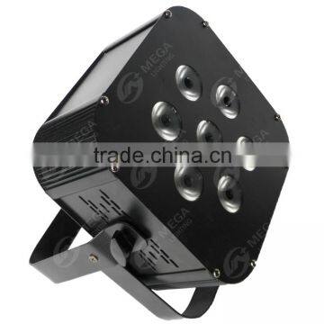 Cheap Price 7pcs 3watt Rgb Led Flat Par Light Disco Stage Light photo-3
