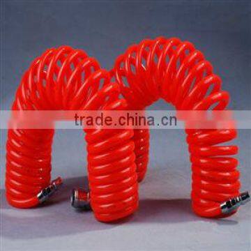 Red PU AIR Coil HOSE with Japan type connectors