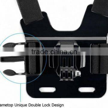 Factory Supply Accessories Sport Camera Strap Band Belt Harness Chest Mount for Gopros photo-2