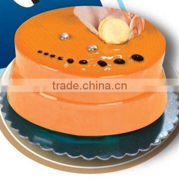 Blue Bead Orange Cold Glaze Jelly For Pastry, Cakes