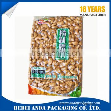 Food Grade Vacuum Packing Bag Plastic Cashew Nut Packaging Bag