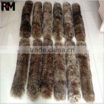 Cheap Sheepskin Trimming copy in Raccoon Fur Strips