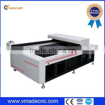 VLC 1325 SM CO2 Metal & Nonmetal Laser Cutting Machine for stainless steel leather wood plastic