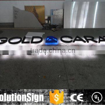 3d Stainless Steel Letter Sign, Customized Illuminated Led Backlit Letter Sign