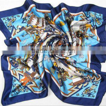 china factory low price digital printing small neck scarf