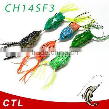 new designed colorful frog lures factory price