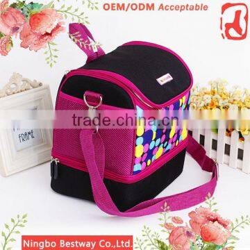 School Bag and Lunch Bag Set, Lunch Cooler Bag With Drink Holder photo-5