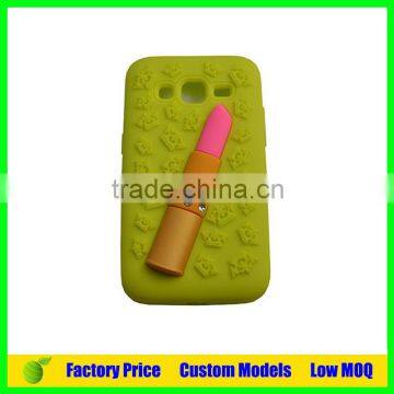 Lipstick Custom Silicone 3d Phone Back Cover Case for Oppo R5 Phone Back Cover photo-2