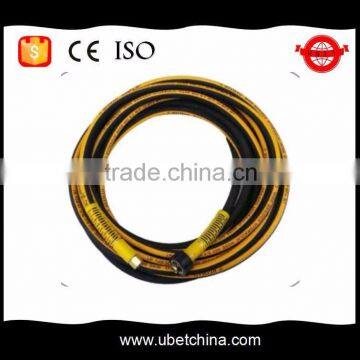 DN 6 hydraulic high pressure car washer wire braided rubber hose price