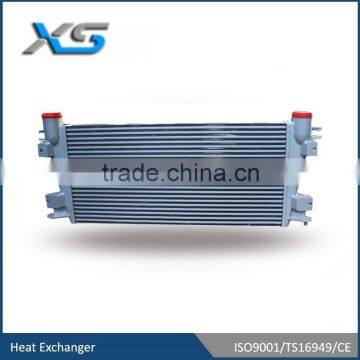 tube-fin aluminum intercooler for truck