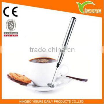 Coffee Mixer Pen Stainless Steel Battery Operated Milk Frother & Coffee Mixer