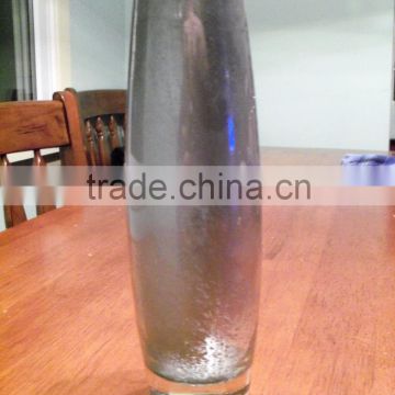 Mercury Glass Vase, Silver Mercury Glass, Decorative Glass Vase