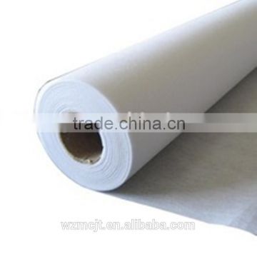 Non-woven cheap hard cross lapping embroidery interlining