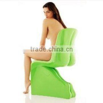 FRP fiberglass Sexy Body S shaped lounge chair