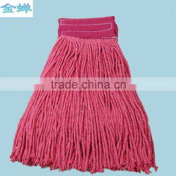 C004 4 Ply Blended Cotton Looped End Wet Mop, With 1" Headband. Quality Choice photo-2