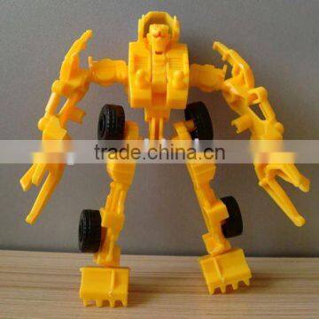 Plastic Robot Toy,pvc rrobot figure toy