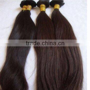 Most fashionable unprocessed virgin brazilian hair machine har weft hair extension china 