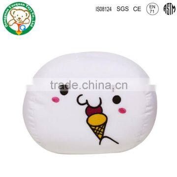OEM Factory Cute Cartoon White Dumplings Pillow photo-3