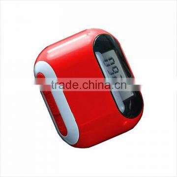 Solar powered pedometers Auto backup battery activation pedometers for walking in the dark