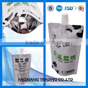 Luxury yacht use custom rum runner plastic spout,Nice Healthy Spout Water Pouch,Hot Sale Drink Bag