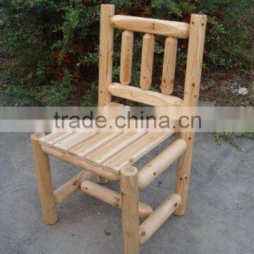 wooden garden chair