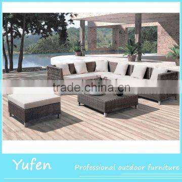 Cheap rattan outdoor furniture sofa set