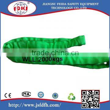 CE Certificated Soft Material Round Slings for Pipe Lifting