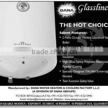 STAINLESS STEEL TANK ELECTRIC WATER HEATERS,