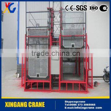 Vertical Lifting Machine Lead Rail Hydraulic Cargo lifter