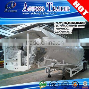 JUYUAN Manufacturer 50 CBM 55 CBM 60 CBM Bulk Cement Tanker Semi Trailer For Sale