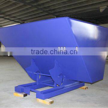 forklift truck steel tipping bucket